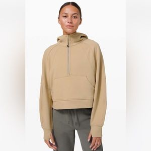 Lululemon Scuba Oversized 1/2 zip hoodie M/L